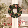 8Pcs 4 Styles Wreath Frames for Crafts WOOD-FG0001-33-5