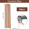 Wood Craft Sticks WOOD-WH0125-11D-2