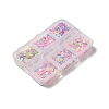 6 Style Ornament Accessories PVC Plastic Paillette/Sequins Beads KY-G024-01-2