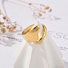 304 Stainless Steel Open Cuff Rings RJEW-R014-03G-04-2