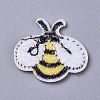 Computerized Embroidery Cloth Iron on/Sew on Patches DIY-I016-33-2