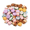 50Pcs Opaque Resin Decoden Cabochons RESI-CJ0002-78-3