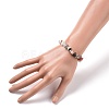 Mixed Gemstone Chips Stretch Bracelet for Kids BJEW-JB08431-02-4