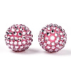 Transparent Resin Rhinestone Graduated Beads RESI-S314-18x20-M-2