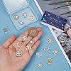 SUNNYCLUE 20Pcs 10 Styles 201 Stainless Steel Connector Charms FIND-SC0004-68-3