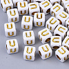 Plating Acrylic Beads SACR-S297-09U-1