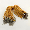 Multi-strand Necklace Cord for Jewelry Making NJEW-R218-05-1