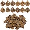 84 Pieces Zodiac Sign Charm Pendants 12 Constellation Charm Pendant Alloy Charm for Jewelry Necklace Earring Making Crafts JX557C-1