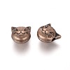 Tibetan Style Alloy Kitten Beads LS-X-TIBEP-GC178-R-NR-1