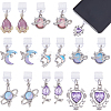 16Pcs 8 Styles PVC Mobile Dustproof Plugs HJEW-HS00083-1
