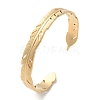 304 Stainless Steel Cuff Bangles for Women LS-BJEW-K263-05G-07-1