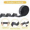 10 Yards Nylon Tiger Skin Jacquard Elastic Wide Band OCOR-HS0001-01A-4