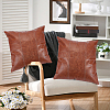 Square Imitation Leather Pillow Case AJEW-WH20006-406B-5
