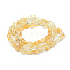 Natural Citrine Beads Strands X-G-P331-03A-2