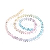 Transparent Glass Beads Strands GLAA-E036-07A-4