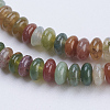 Natural Indian Agate Beads Strands G-P354-14B-4x2mm-3