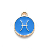 Alloy Enamel Pendants ENAM-S124-01B-02H-2