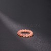 Natural Jade Stretchy Finger Rings FS-WG01730-31-1