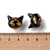 Handmade Foil Glass Beads LAMP-D005-01A-3