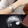 Retro & Bohemian Style Alloy Cuff Bangles for Women FS-WG4A806-02-1