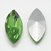 Pointed Back Glass Rhinestone Cabochons RGLA-T083-5x10mm-20-2