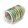5 Rolls 12-Ply Segment Dyed Polyester Cords WCOR-P001-01B-018-2