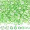 450Pcs 4 Styles Spray Painted Crackle Glass Beads CCG-PA0001-09B-1
