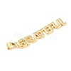Brass Pendants KK-C162-054A-05G-2