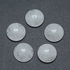 Natural Quartz Crystal Cabochons G-P393-R50-4MM-1