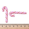 Christmas Candy Cane Handmade Polymer Clay Beads CLAY-P005-04-4