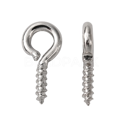 Iron Screw Eye Pin Peg Bails X-IFIN-S699-01A-P-NF-1