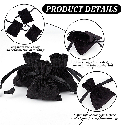 10Pcs Velvet Storage Bags TP-BBC0001-12B-02-1