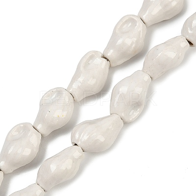 Ocean Series Handmade Porcelain Beads PORC-R002-04A-05-1