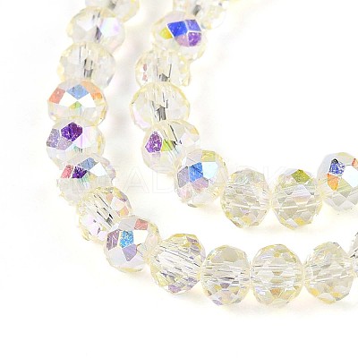 Transparent Glass Beads Strands EGLA-N016-4mm-05-1