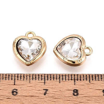 Alloy Rhinestone Charms PALLOY-T092-23G-01-1