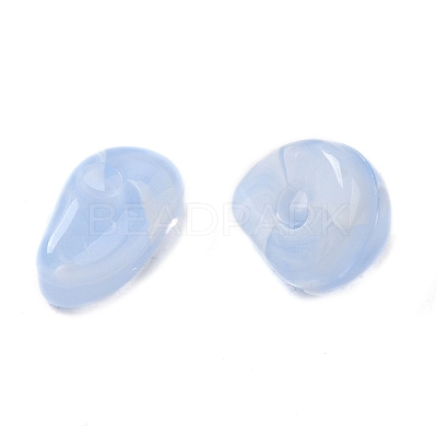 Transparent Acrylic Beads OACR-A021-12F-1