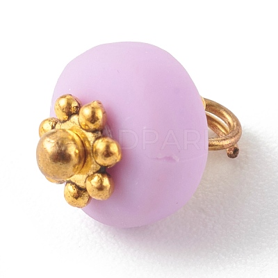 Handmade Polymer Clay Charms PALLOY-JF00747-1