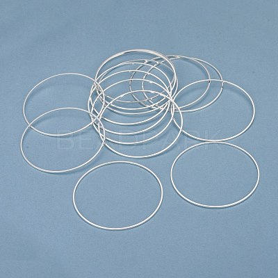 Brass Linking Rings KK-Y003-03N-S-1