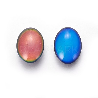 Glass Cabochons GLAA-F091-03-1