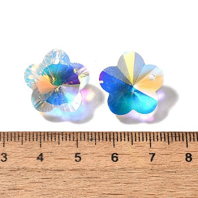 Glass Pendants GLAA-I057-01B-1