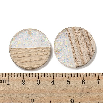 Wooden Pendants FIND-B042-13B-1