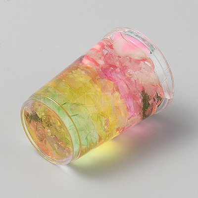 Transparent Acrylic Pendants OACR-WH20007-01C-14-1