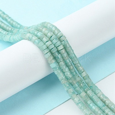 Natural Amazonite Beads Strands G-F748-L01-1