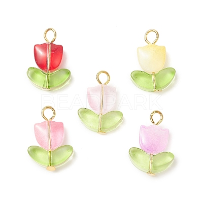 Glass Pendants PALLOY-JF02043-1
