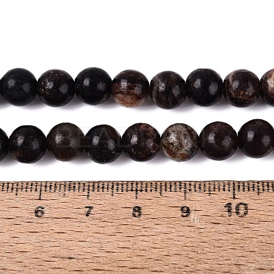 Natural Biotite Beads Strands G-Q616-01C-1