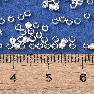Brass Crimp Beads X-KK-N254-42A-S-1