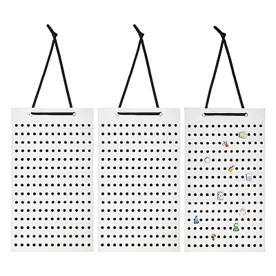 Felt Wall-Mounted Jewelry Hanging Rolls AJEW-WH0314-564A-1