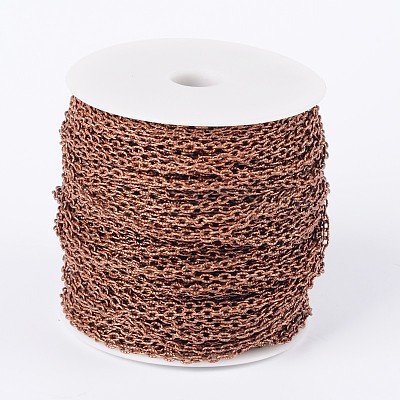 Iron Textured Cable Chains CHT104Y-R-1