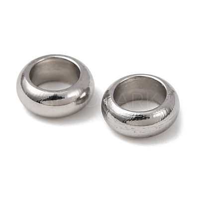 Tarnish Resistant Ring 304 Stainless Steel Spacer Beads STAS-N020-11-5mm-1