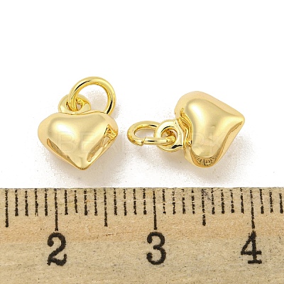 Brass Charms KK-G490-08G-1